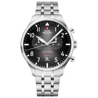 Ceas de mână pentru bărbați Swiss Military SM34098.01 Cuarț/ 42 mm