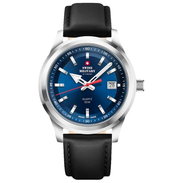 Ceas de mână pentru bărbați Swiss Military SM34094.07 Cuarț/ 41 mm photo 1 Ceas de mână pentru bărbați Swiss Military SM34094.07 Cuarț/ 41 mm photo 1