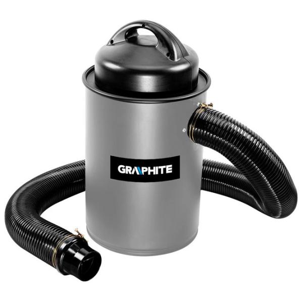 Промышленный пылесос Graphite 59G611 1100 Вт/ Серый photo 1