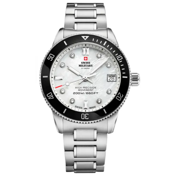 Ceas de mână pentru femei Swiss Military SM34089.03 Cuarț/ 37 mm photo 1 Ceas de mână pentru femei Swiss Military SM34089.03 Cuarț/ 37 mm photo 1