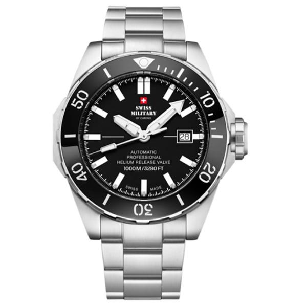 Ceas de mână pentru bărbați Swiss Military SMA34092.01 Mecanic/ 45 mm photo 1 Ceas de mână pentru bărbați Swiss Military SMA34092.01 Mecanic/ 45 mm photo 1