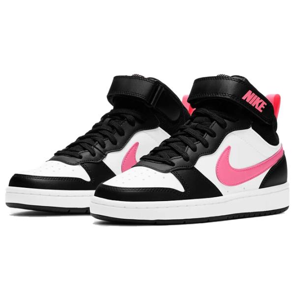 Кеды для девочек Nike Court Borough Mid 2 Gs Черный photo 1