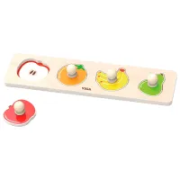 Puzzle VIGA Фрукты 1+/ Количество деталей: 4