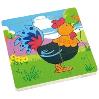 Puzzle VIGA Rooster 3+/ Numărul de piese: 21