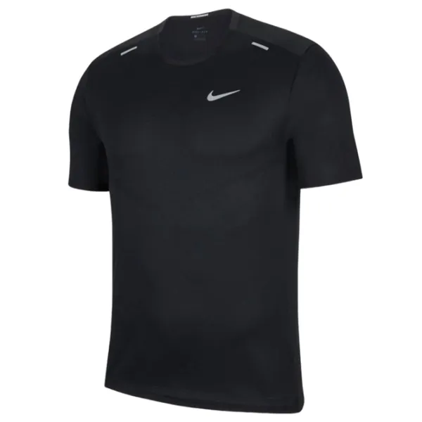 Tricou pentru bărbați Nike M Nk Rise 365 Ss 91% poliester, 9% bumbac/ Black photo 1