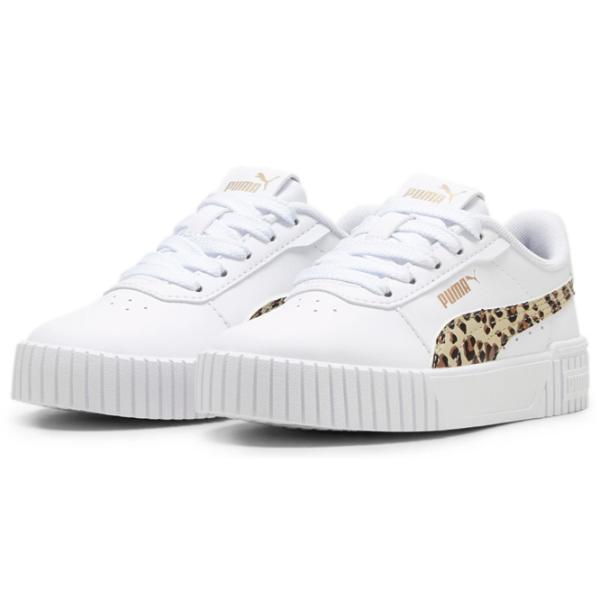 Кеды для девочек Puma Carina 2.0 Animal Update Ps Белый photo 1