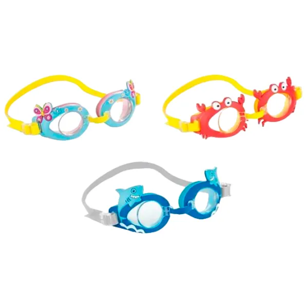 Ochelari pentru înot Intex Fun Pentru copii/ Plastic photo 1