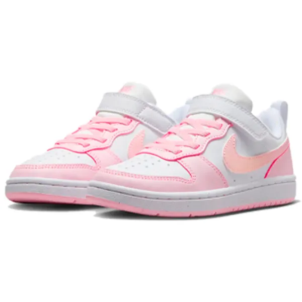 Кеды для девочек Nike Court Borough Low Recraft (Ps) Белый photo 1