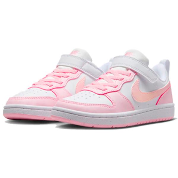Кеды для девочек Nike Court Borough Low Recraft (Ps) Белый photo 1