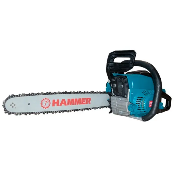 Цепная пила Hammer CS4500 бензиновая/ Синий photo 1