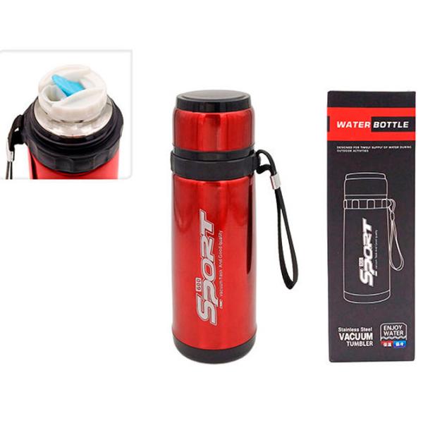 Термос Promstore Sport Красный 0.6л photo 1