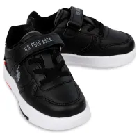Adidași pentru băieți U.S. Polo Assn. 3W ANDREI JR 3PR Black