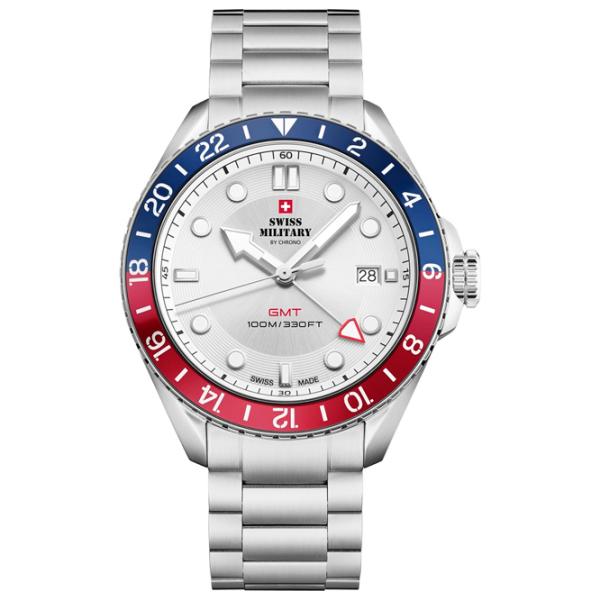 Ceas de mână pentru bărbați Swiss Military SM34095.02 Cuarț/ 42 mm photo 1 Ceas de mână pentru bărbați Swiss Military SM34095.02 Cuarț/ 42 mm photo 1