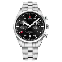 Ceas de mână pentru bărbați Swiss Military SM34090.01 Cuarț/ 43 mm