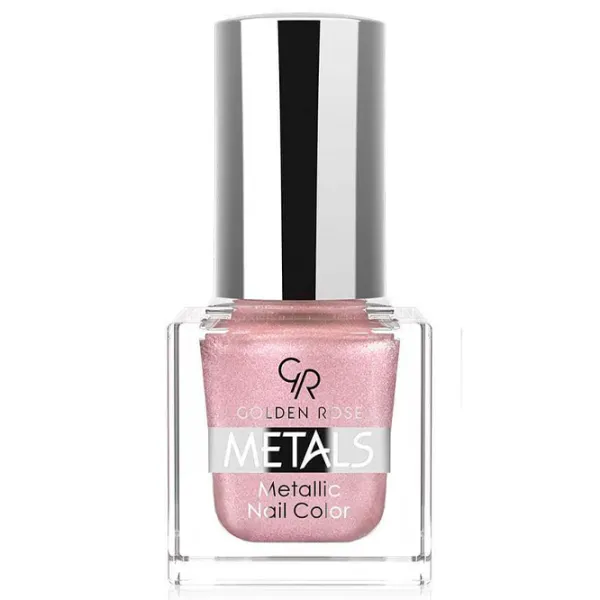 Lac de unghii Golden Rose Metals Metallic 6 ml/ Pink photo 1