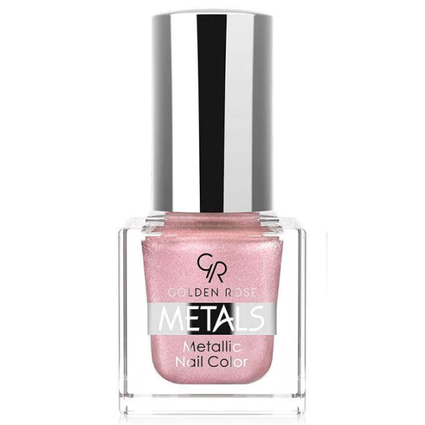 Lac de unghii Golden Rose Metals Metallic 6 ml/ Pink photo 1