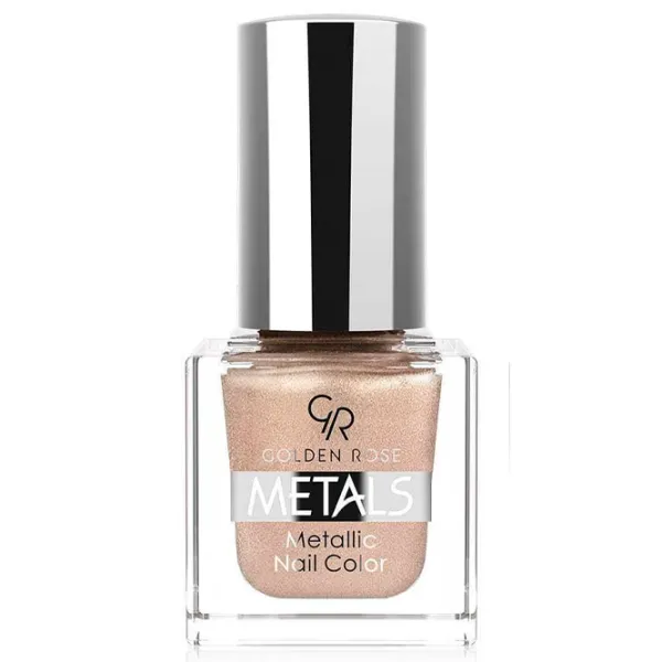 Lac de unghii Golden Rose Metals Metallic 6 ml/ Beige photo 1