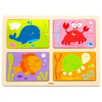 Set de puzzle-uri VIGA Sea 1.5+/ Numărul de piese: 16
