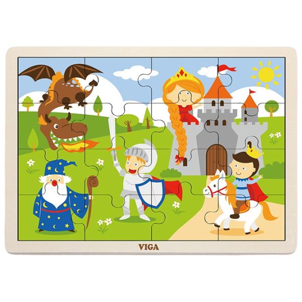 Puzzle VIGA Сказка 2+/ Количество деталей: 16 photo 1