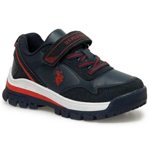 Adidași pentru băieți U.S. Polo Assn. 3W SAGAN JR 3PR Navy photo 1