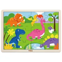 Puzzle VIGA Деревянный 2+/ Количество деталей: 16