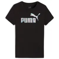 Футболка для девочек Puma Graphics Color Shift Tee G 122 - 128 см / Черный