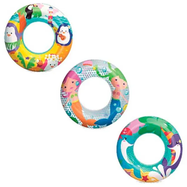 Cerc gonflabil Bestway 36113BW Vinil/ Multicolor photo 1 Cerc gonflabil Bestway 36113BW Vinil/ Multicolor photo 1