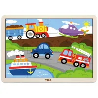 Puzzle VIGA Transport 2+/ Количество деталей: 16