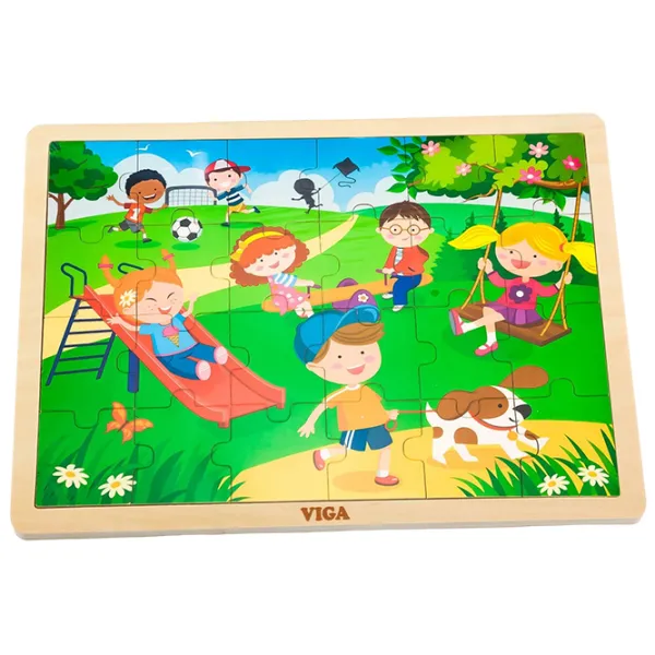 Puzzle VIGA Spring 2+/ Количество деталей: 24 photo 1 Puzzle VIGA Spring 2+/ Количество деталей: 24 photo 1