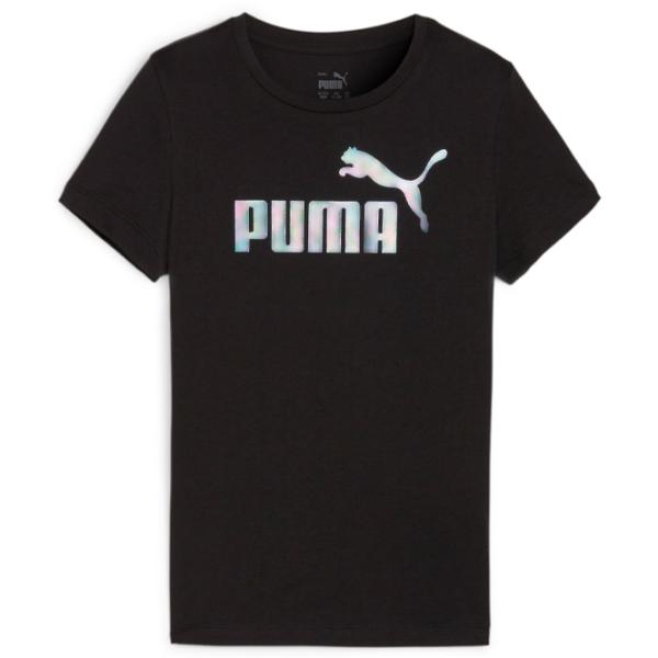 Tricou pentru fete Puma Graphics Color Shift Tee G 134 - 140 cm / Black photo 1