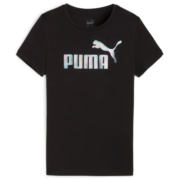 Футболка для девочек Puma Graphics Color Shift Tee G 147 - 152 см / Черный photo 1
