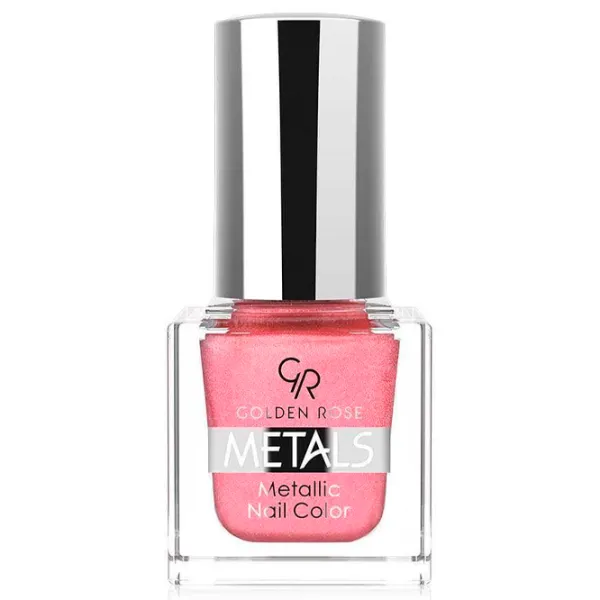 Лак для ногтей Golden Rose Metals Metallic 6 мл/ Розовый photo 1