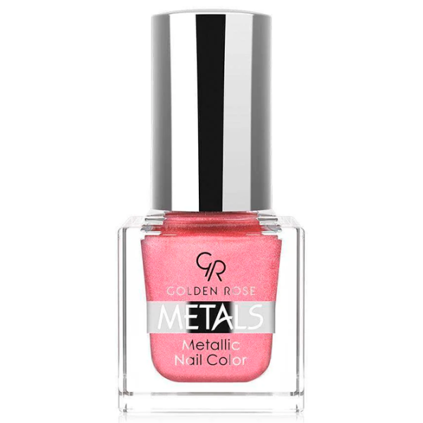 Лак для ногтей Golden Rose Metals Metallic 6 мл/ Розовый photo 1