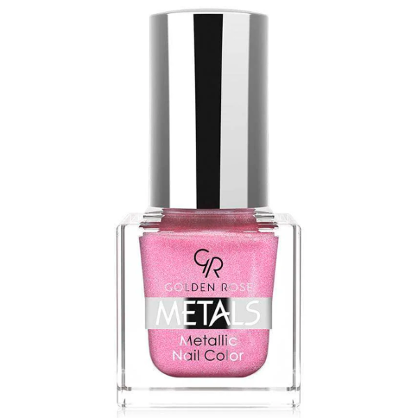 Лак для ногтей Golden Rose Metals Metallic 6 мл/ Розовый photo 1