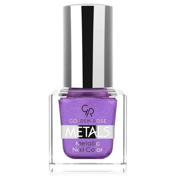 Лак для ногтей Golden Rose Metals Metallic 6 мл/ Пурпурный photo 1