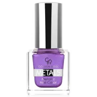 Лак для ногтей Golden Rose Metals Metallic 6 мл/ Пурпурный