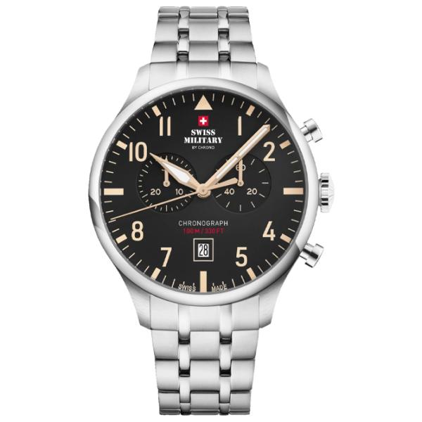Ceas de mână pentru bărbați Swiss Military SM34098.04 Cuarț/ 42 mm photo 1 Ceas de mână pentru bărbați Swiss Military SM34098.04 Cuarț/ 42 mm photo 1
