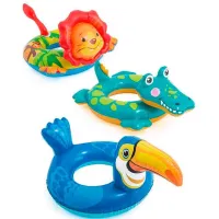 Надувной круг Intex 59221 Винил/ Разноцветный