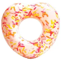 Надувной круг Intex 56253 Винил/ Оранжевый