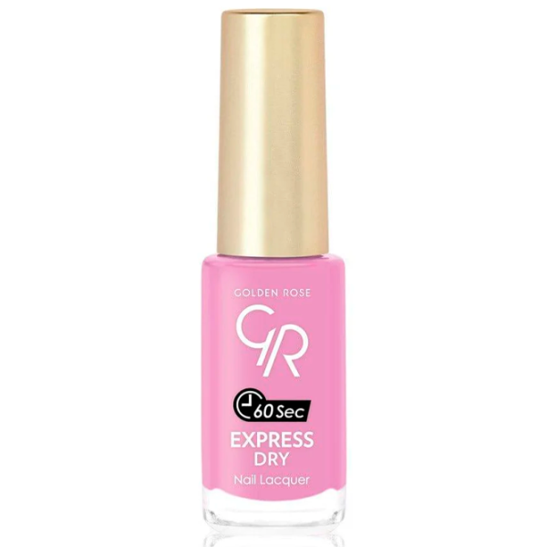 Lac de unghii Golden Rose Express Dry 7 ml/ Pink photo 1