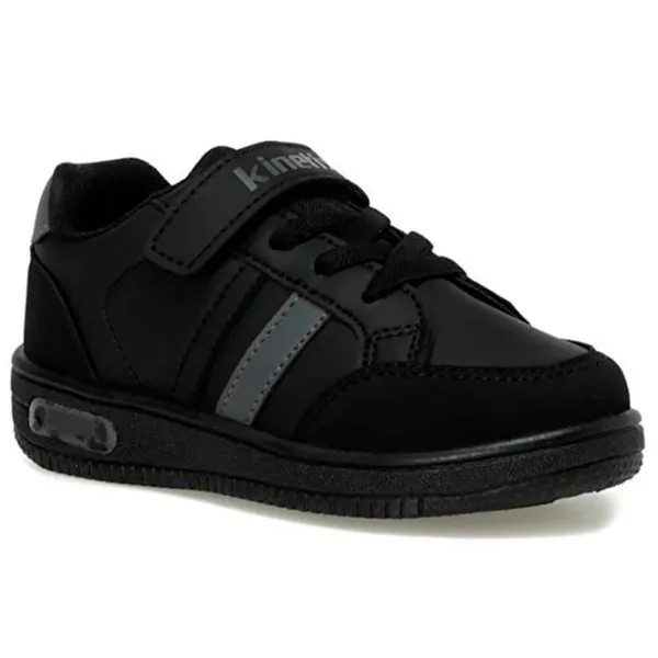 Кроссовки для мальчиков Kinetix 3F MALIBU PU BOY 3PR Весна - лето/ Черный photo 1