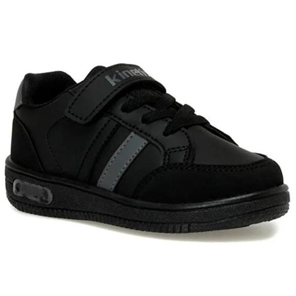 Кроссовки для мальчиков Kinetix 3F MALIBU PU BOY 3PR Весна - лето/ Черный photo 1 Кроссовки для мальчиков Kinetix 3F MALIBU PU BOY 3PR Весна - лето/ Черный photo 1