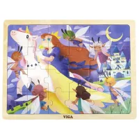 Puzzle VIGA Летая на единороге 3+/ Количество деталей: 24