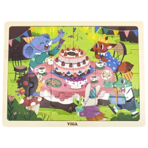 Puzzle VIGA День рождения 3+/ Количество деталей: 24 photo 1