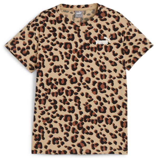 Tricou pentru fete Puma Ess+ Animal Aop Tee G 134 - 140 cm / Beige photo 1 Tricou pentru fete Puma Ess+ Animal Aop Tee G 134 - 140 cm / Beige photo 1