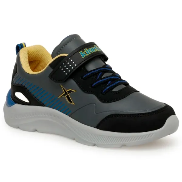 Кроссовки для мальчиков Kinetix 3F ROARS 3PR Grey photo 1