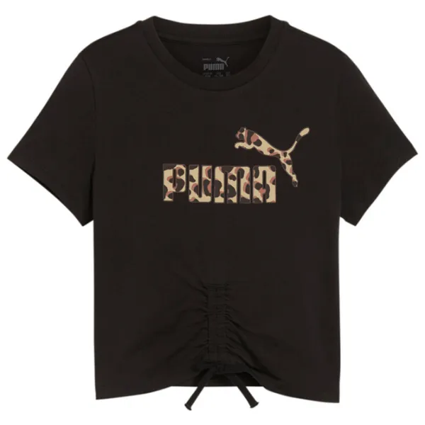 Футболка для девочек Puma Ess+ Animal Knotted Tee G 159 - 164 см / Черный photo 1 Футболка для девочек Puma Ess+ Animal Knotted Tee G 159 - 164 см / Черный photo 1
