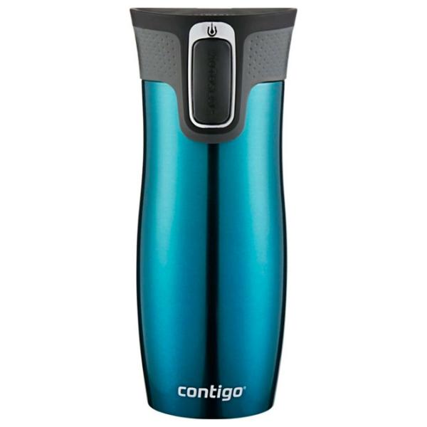 Термос Contigo Gunmetal Biscay Bay West Loop Синий 0.47л photo 1