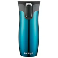 Termos Contigo Gunmetal Biscay Bay West Loop Blue 0.47l