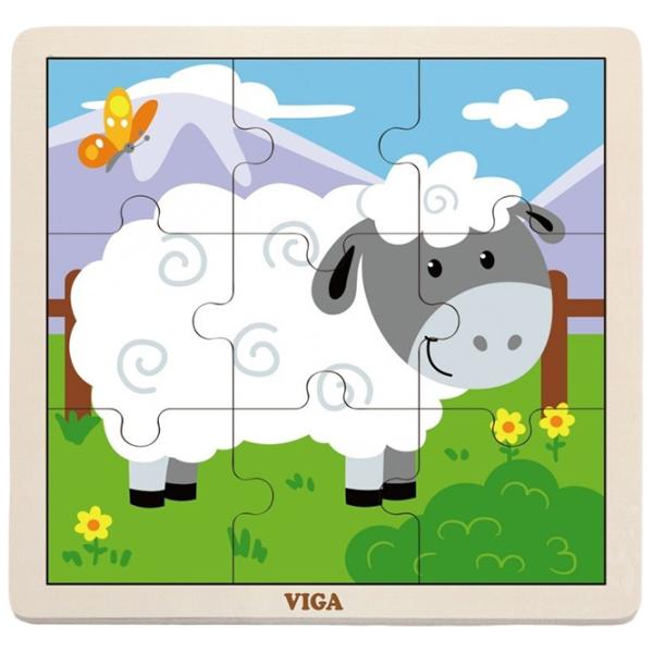 Puzzle VIGA Oița 2+/ Numărul de piese: 9 photo 1 Puzzle VIGA Oița 2+/ Numărul de piese: 9 photo 1